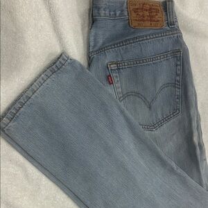 Levi's 505 Sky Blue Denim Pants